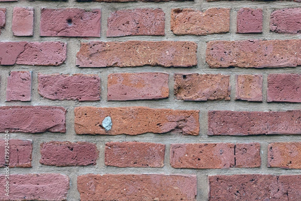 Obraz Background of old brick wall pattern texture.