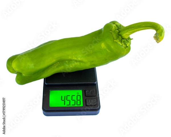 Obraz How many grams does a pepper weigh?
