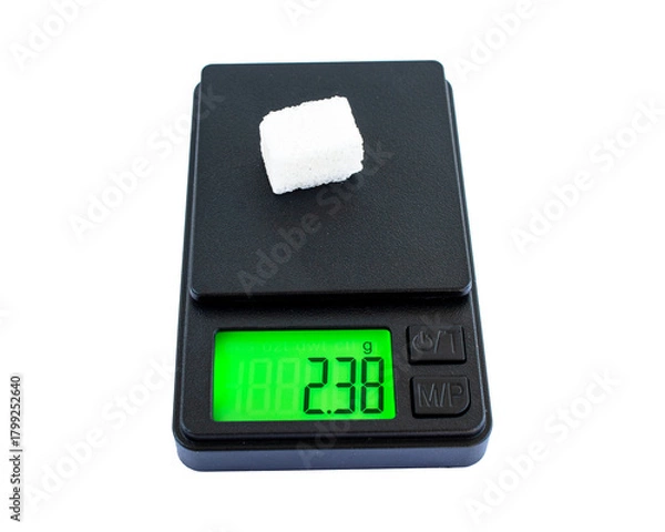 Fototapeta How many grams does a sugar cube weigh?