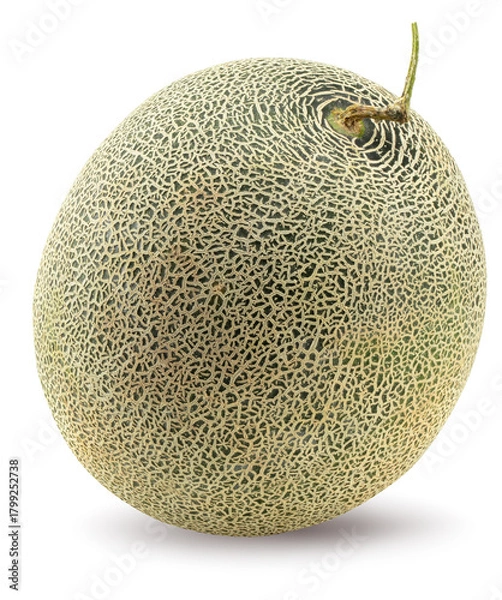Obraz melon isolated on white background. fresh melon. clipping path