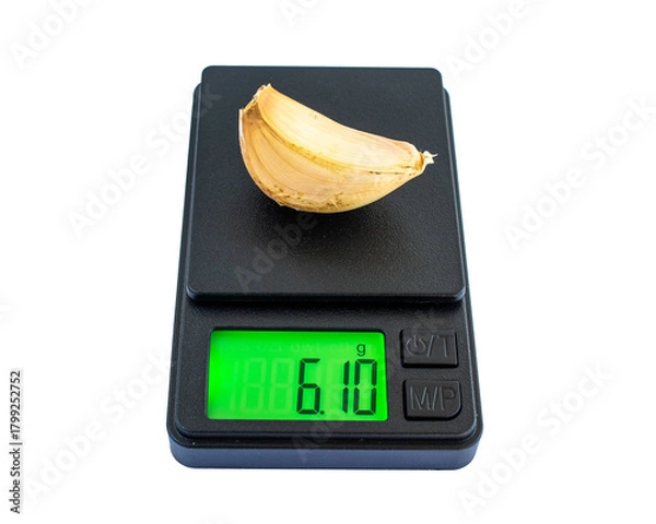 Fototapeta How many grams does one garlic weigh?