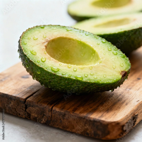 Obraz avocado cut in half