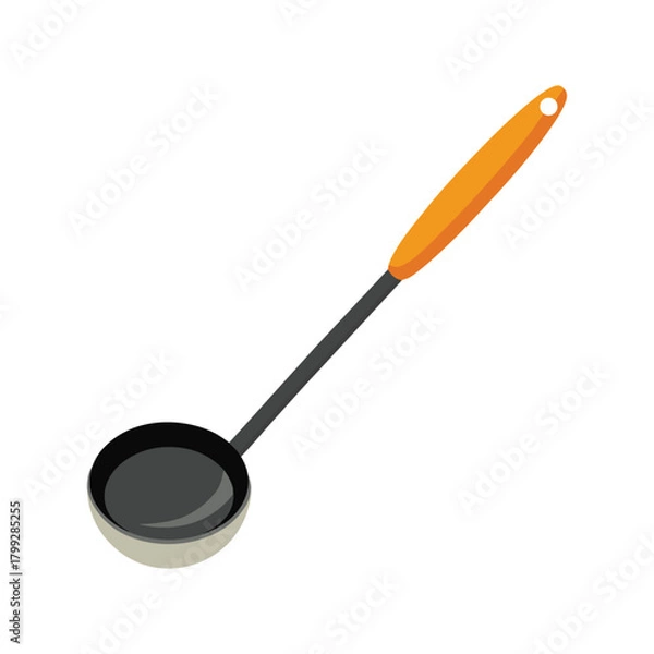 Obraz ladle vector illustration