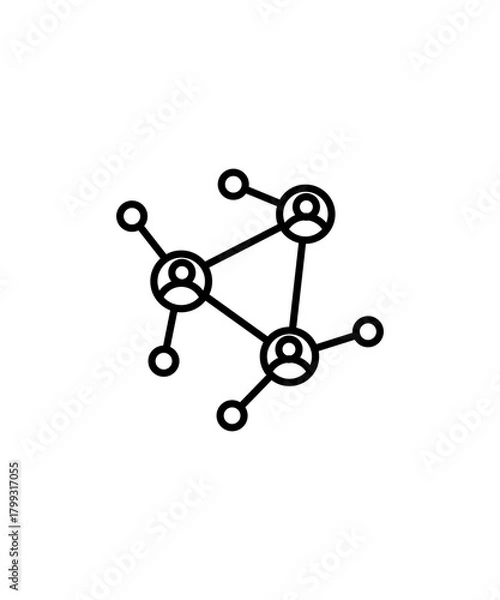 Obraz NETWORKING FREE ICON