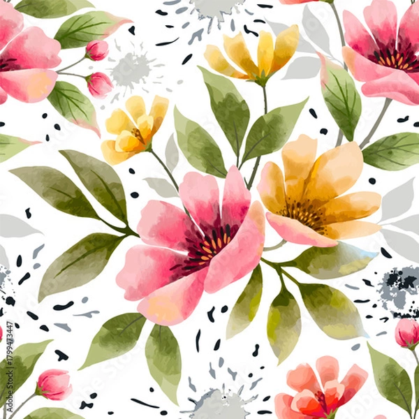 Obraz Flowers pattern1609