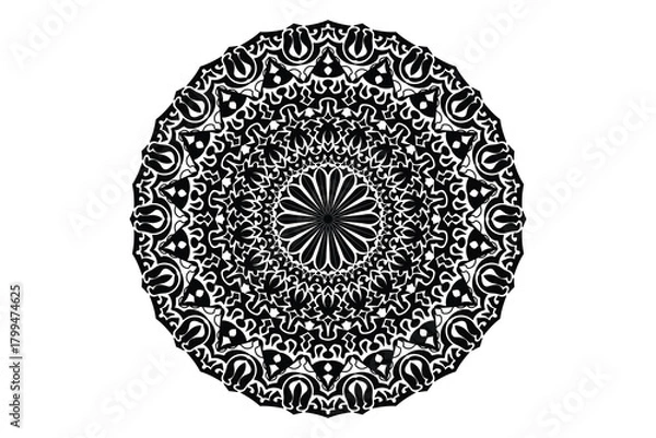 Obraz Mandala Design with Beautiful Work