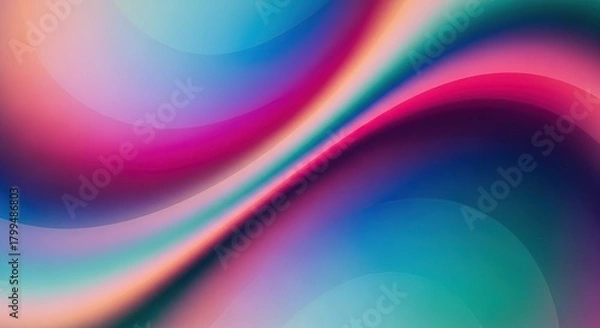 Fototapeta Vibrant Abstract Gradient Backgrounds Collection