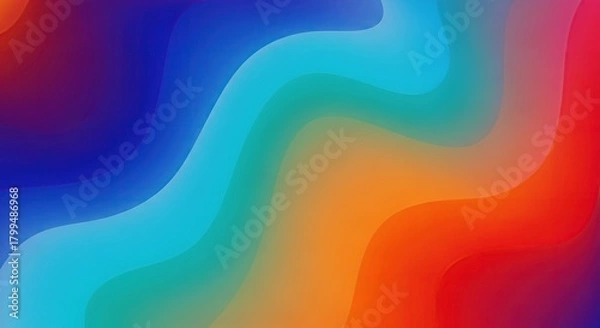 Obraz Vibrant Abstract Gradient Backgrounds Collection