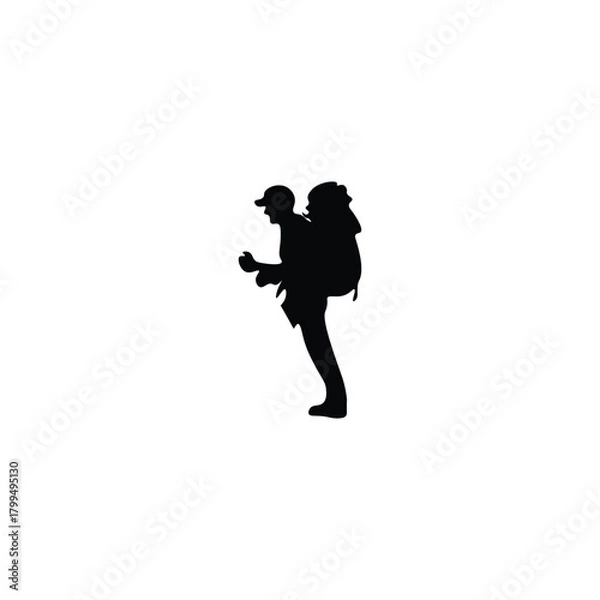 Obraz People silhouette