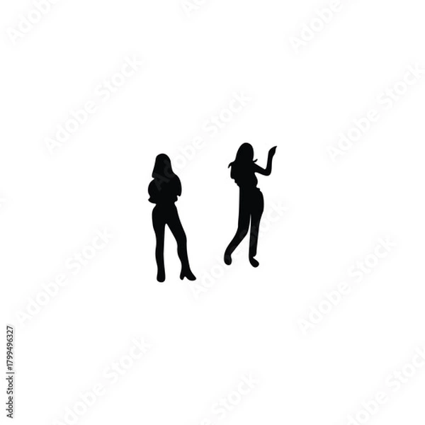 Obraz People silhouette