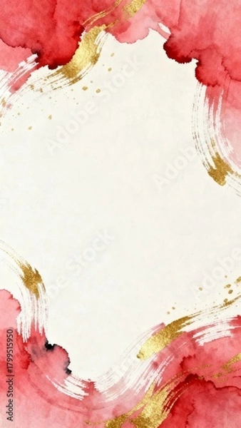 Obraz Elegant watercolor d