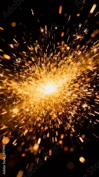 Fototapeta A dazzling burst of 