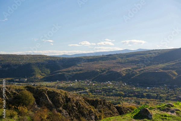 Obraz Pamoramic view from Jvari Monastery.