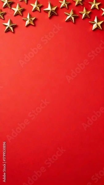 Obraz Golden stars arrange