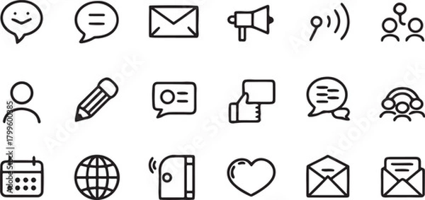 Fototapeta set of zodiac symbols