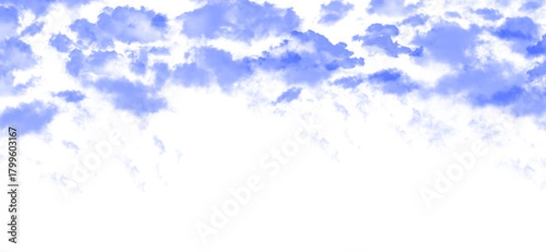 Fototapeta A vivid blue abstract cloud-texture gradient creating a dynamic atmospheric composition ideal for modern digital artwork, creative background design, and contemporary visual concepts