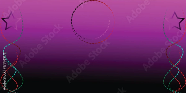 Fototapeta Purple and indigo gradient colored background.VICTOR.eps 10