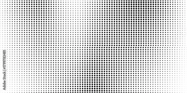 Fototapeta Dot pattern seamless background. Polka dot pattern template Monochrome dotted texture modern seamless. Eps 10