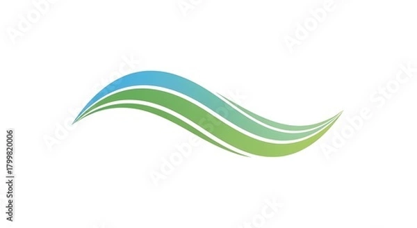 Obraz Abstract Wave Vector Graphic Design