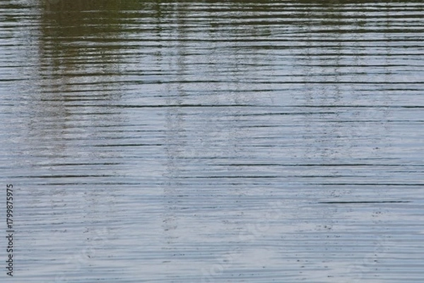 Fototapeta Abstract of small waves in sea in summer, Laajalahti, Espoo, Finland.