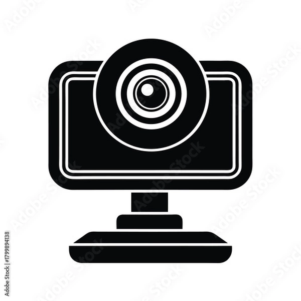 Obraz Icon of Computer Webcam Symbol