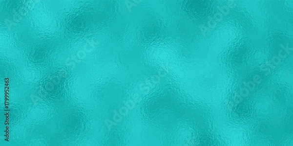 Obraz green turquoise Foil Texture Background with Glass Effect or sea green glass texture. Emerald background. Trendy template for holiday designs, birthday.