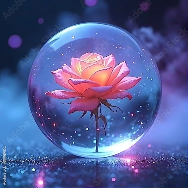 Fototapeta abstract flower background