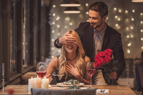 Obraz Para na randce