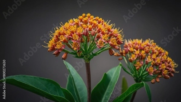 Obraz Orangerie, tropical flowers close-up