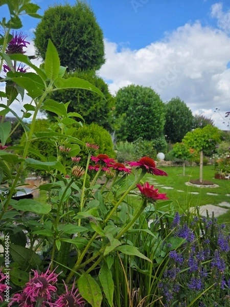 Fototapeta Garteneinblick