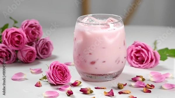 Obraz rose milk tea