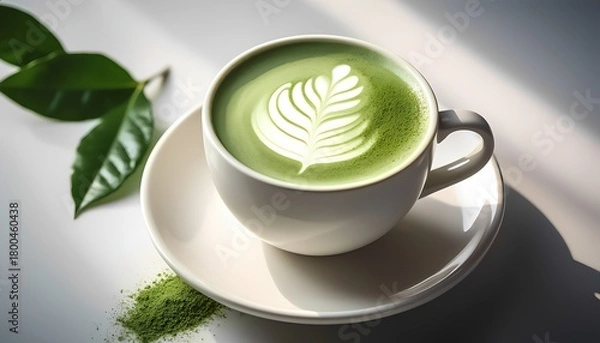 Obraz matcha latte