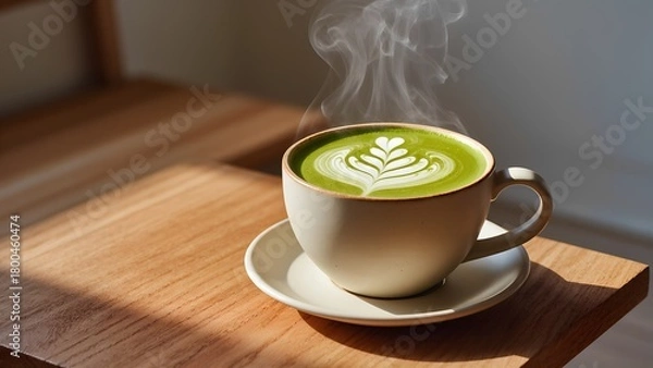 Obraz matcha latte