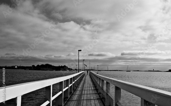 Fototapeta Road, Helsinki, Finland