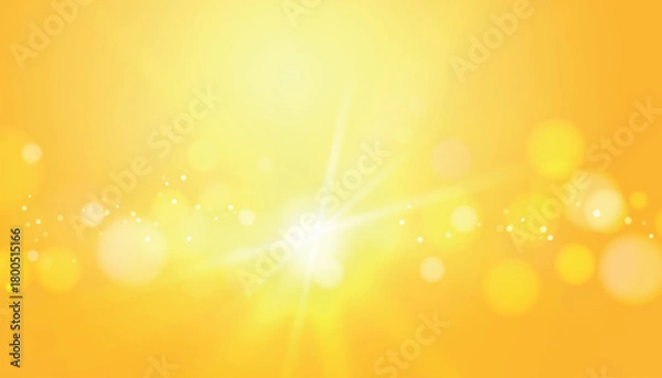 Obraz Bright yellow flame background. Colorful smooth light lines background.