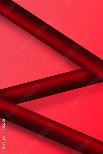 Obraz abstract background with 3d lines