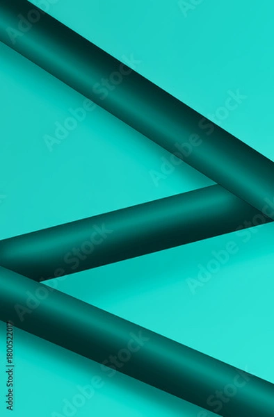 Obraz abstract background with 3d lines
