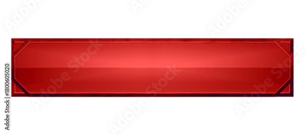 Obraz 高級感のある赤色のフレーム　F3