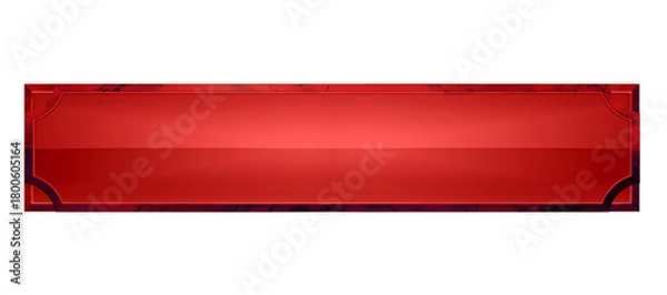 Obraz 高級感のある赤色のフレーム　F4