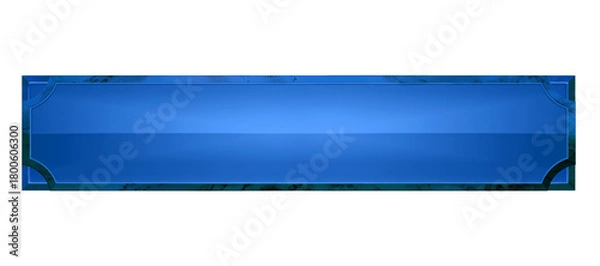 Obraz 高級感のある青色のフレーム　F4