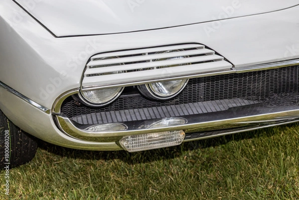 Obraz 古い自動車のヘッドライト　Headlight of the old car
