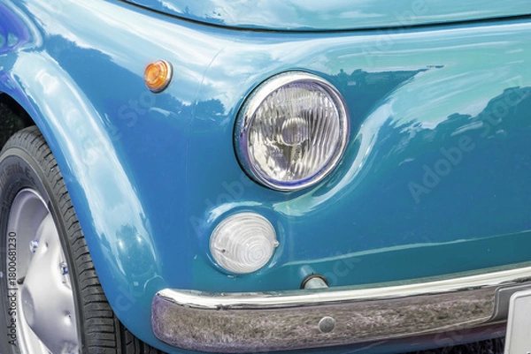 Obraz 古い自動車のヘッドライト　Headlight of the old car