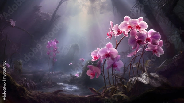 Obraz spring flowers in the forest