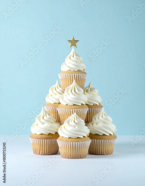 Obraz カップケーキツリー 5