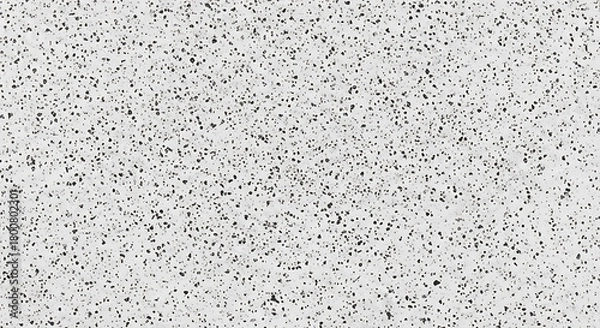 Fototapeta White speckled texture with black flecks and gray undertones image
