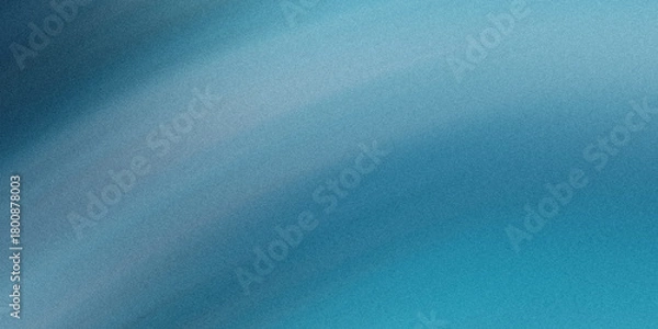 Fototapeta Bright Blue Abstract Swirls With Subtle Grain Texture Background image photo