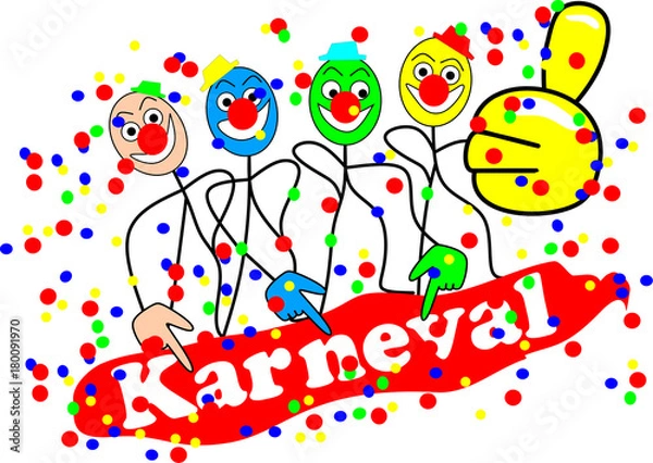 Fototapeta Karneval