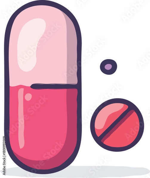 Obraz Pharma objects