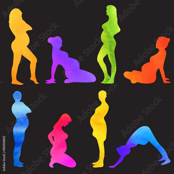 Fototapeta Pregnant women