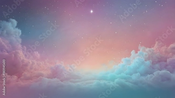 Obraz Floating Cosmic Mist